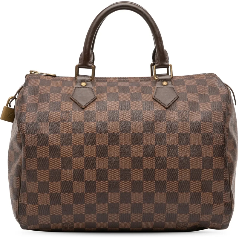 Louis Vuitton Fourre-tout Damier Ebene Speedy 30 braun