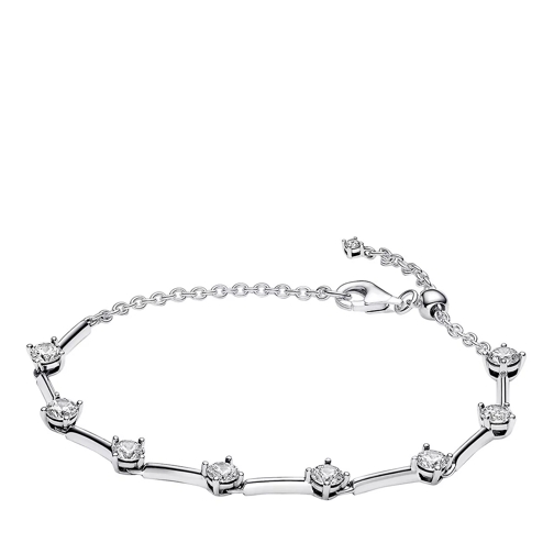 Pandora Sterling silver bracelet withcubic zirconia Clear Armband