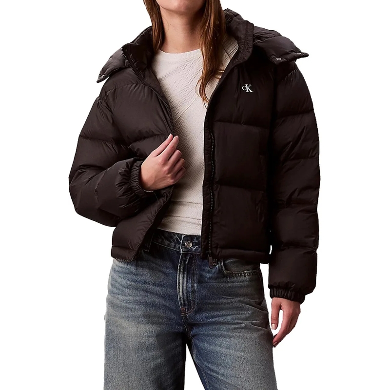 Calvin Klein Overgangsjas Coats Black schwarz