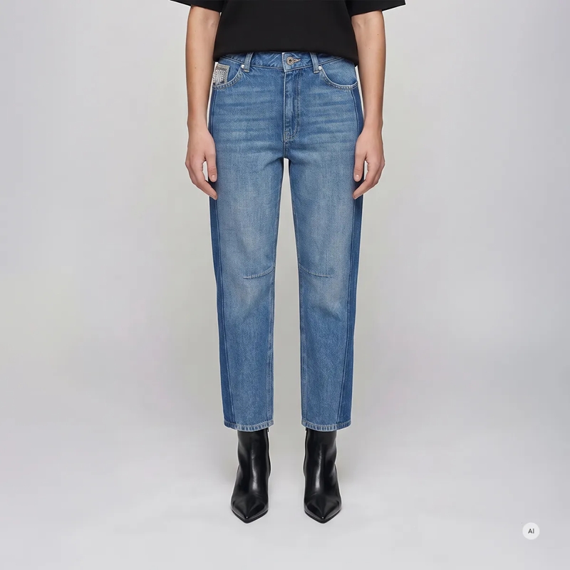 Marc Aurel Barrel-Jeans Diese Barrel-Fit Jeans aus stabilem, authentischem blau(Image 3)