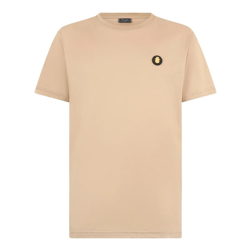 BILLIONAIRE T-Shirt Round Neck T-Shirt Basic beige