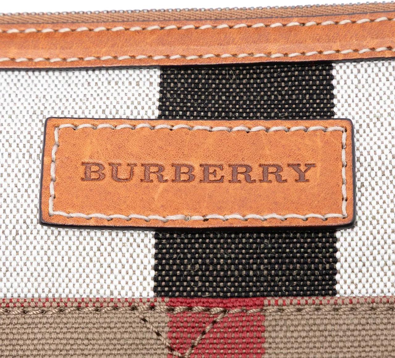 Thumbnail - Burberry Hobo Bags - Mega Check Canvas Tottenham Brit Satchel - Gr. unisize - in Braun - für Damen