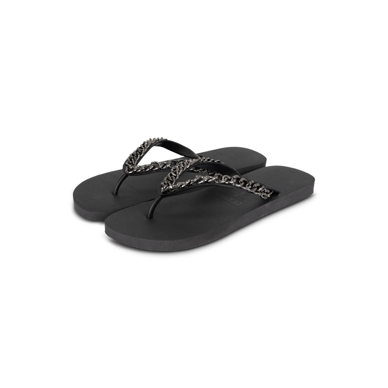 UZURII Flip Flops Zehentrenner Silver Large schwarz(Image 3)