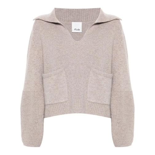 Allude Pull Cashmere Sweater Pink