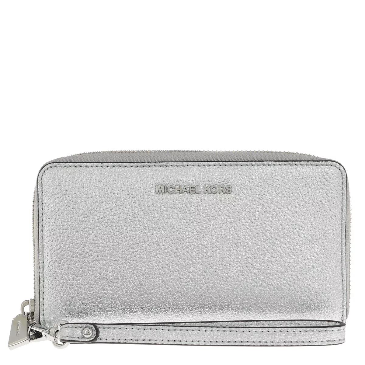 Michael kors gray deals wristlet