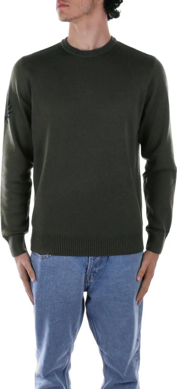 Thumbnail - Fred Perry - Sweaters Green - Größe M - grün