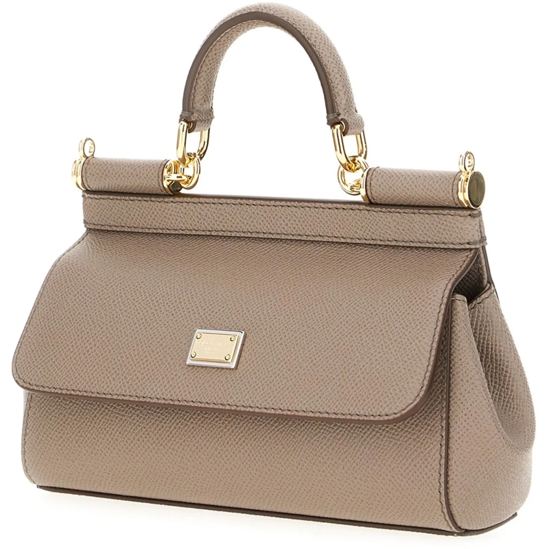 Dolce&Gabbana Tote Dolce&gabbana Dove grey leather small Sicily handb grau(Image 2)