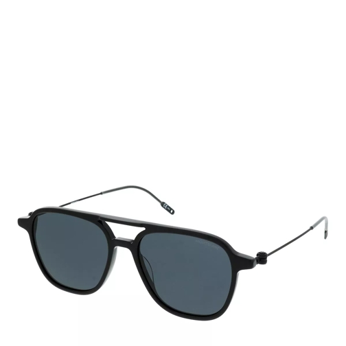 Montblanc MB0003S-001 53 Man Acetate Black-Black-Grey Sunglasses