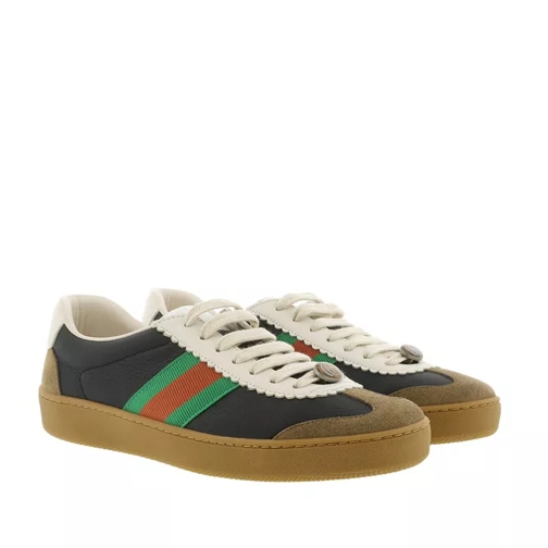 Gucci Gucci Sneakers Leather Black Low-Top Sneaker