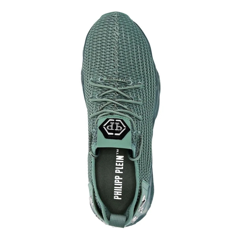 Philipp Plein Low-Top-Sneaker Läufer $Hock grün(Image 4)