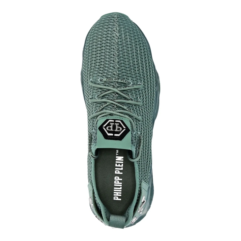 Philipp Plein Low-Top-Sneaker Läufer $Hock grün(Image 3)