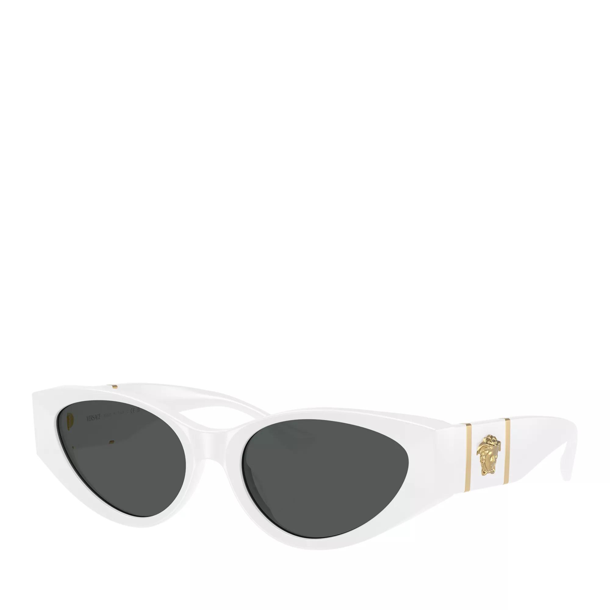 Versace Sonnenbrille - 0VE4454 55 314/87 - Gr. unisize - in Weiß - für Damen