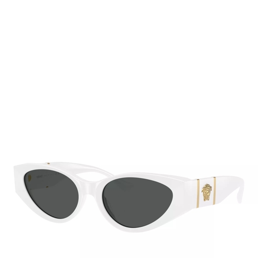 Versace 0VE4454 55 314/87 White Zonnebril