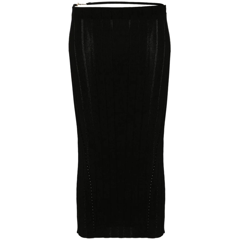 Jacquemus Jupe midi Skirts Black schwarz