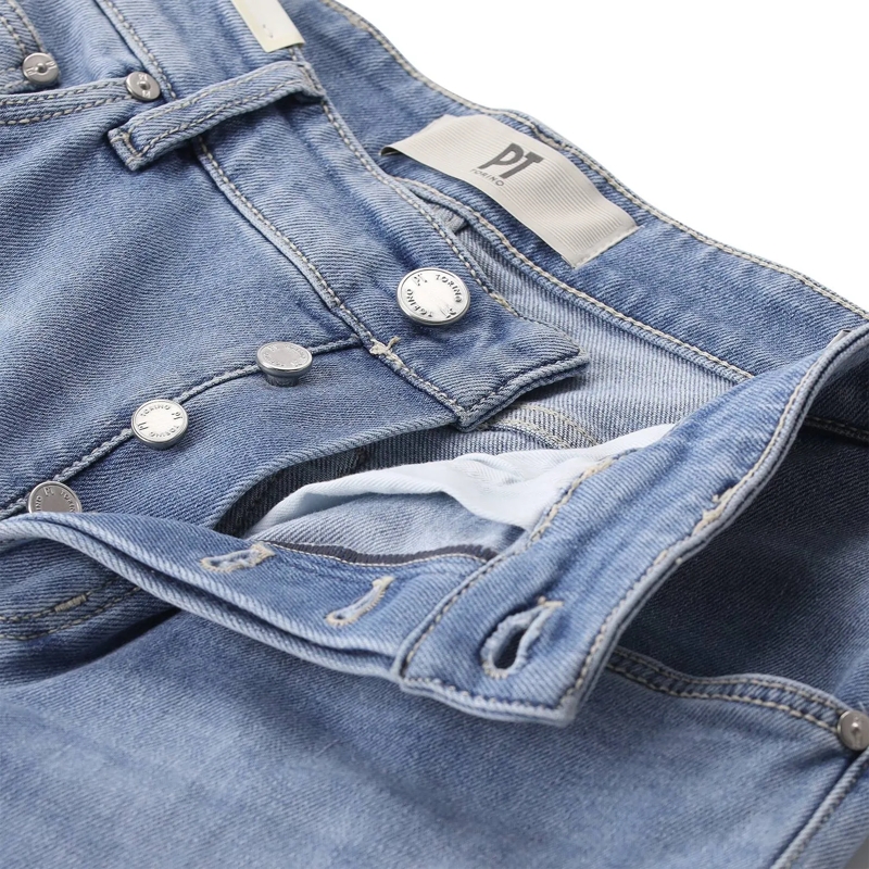 Pt Torino Freizeithose Tapered-Fit Jeans Reggae blau(Image 3)