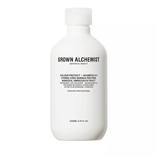 Grown Alchemist COLOUR-PROTECT SHAMPOO 0.3 HYDROLIZED QUINOA PROTEIN, BURDOCK, HIBISCUS EXTRACT Shampoo