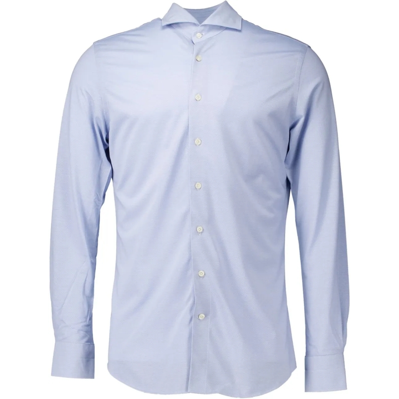 PROFUOMO  Profuomo  Lange Mouw Overhemden Lichtblauw Ppvh300 blau