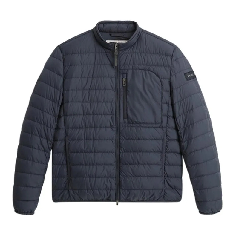 Woolrich Daunenjacke Bering Jacket Blauw blau