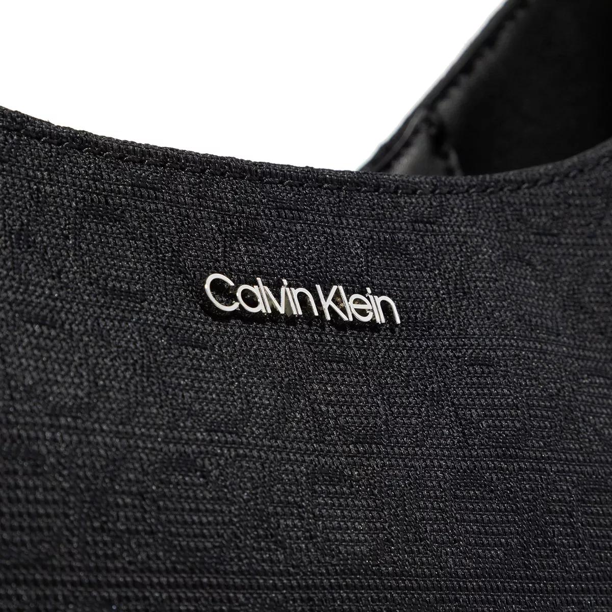 Calvin Klein Ck Must Shoulder Bag Medium Jq Ck Black, Hobo Bag
