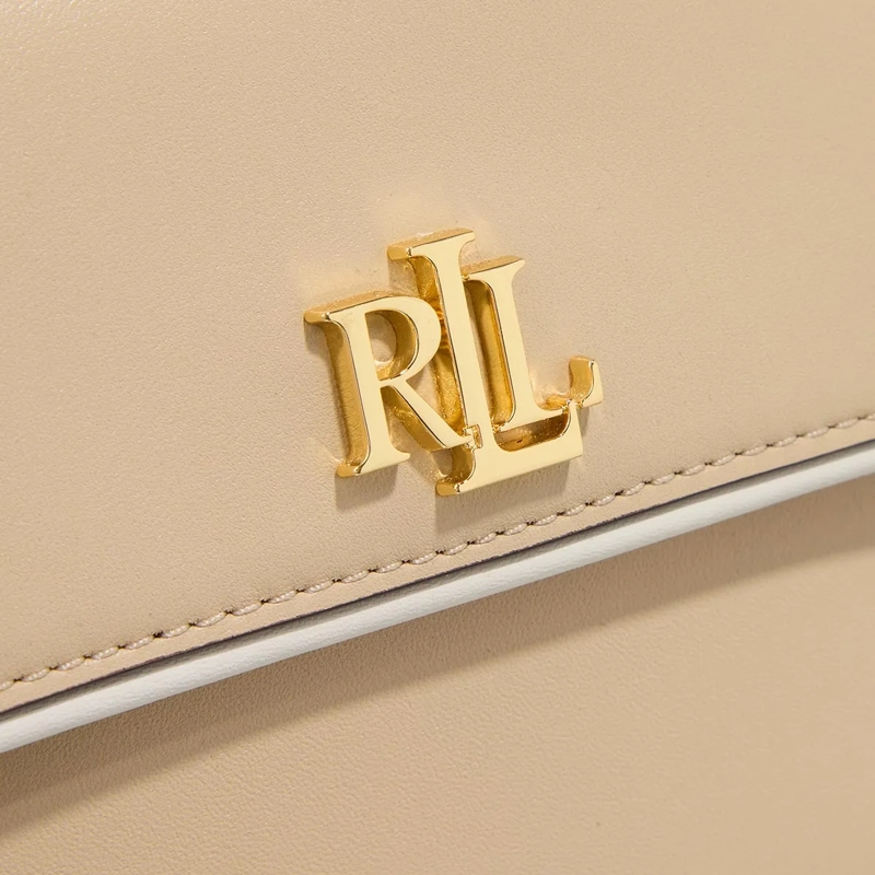 Lauren Ralph Lauren Crossbody Bag Marcy Cmra-Crossbody-Medium Sand Dune/Soft White(Image 5)