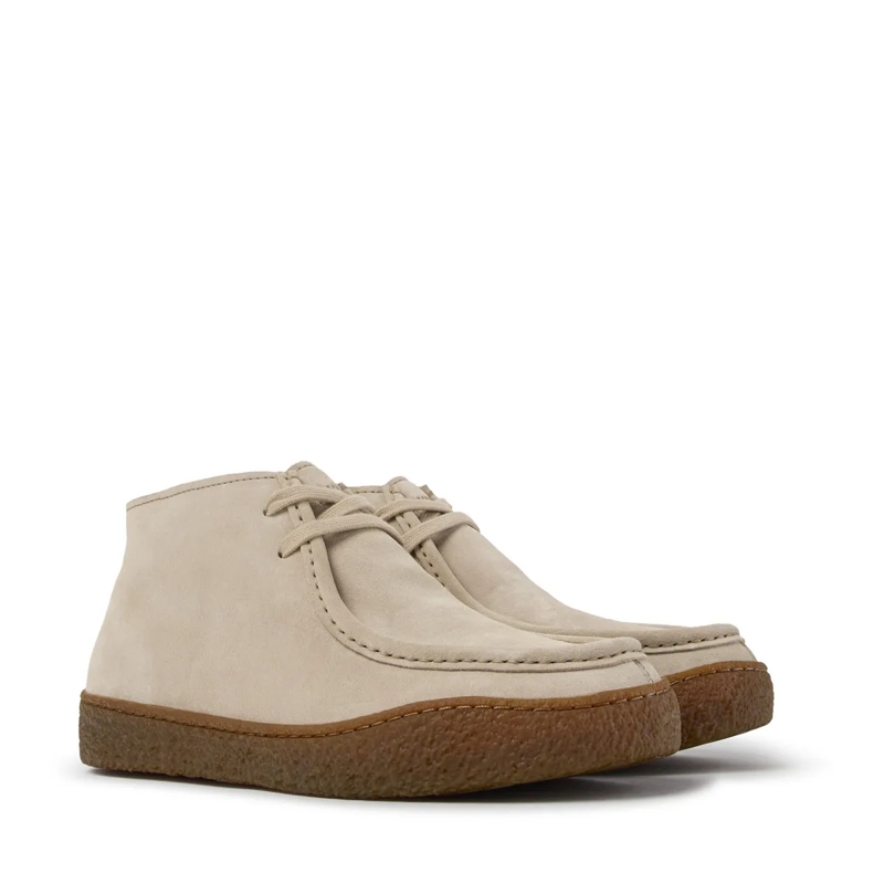 Camper Stiefeletten Der Peu Terreno ist ein lässiger Schuh mit Rundumn hellbeige(Image 2)