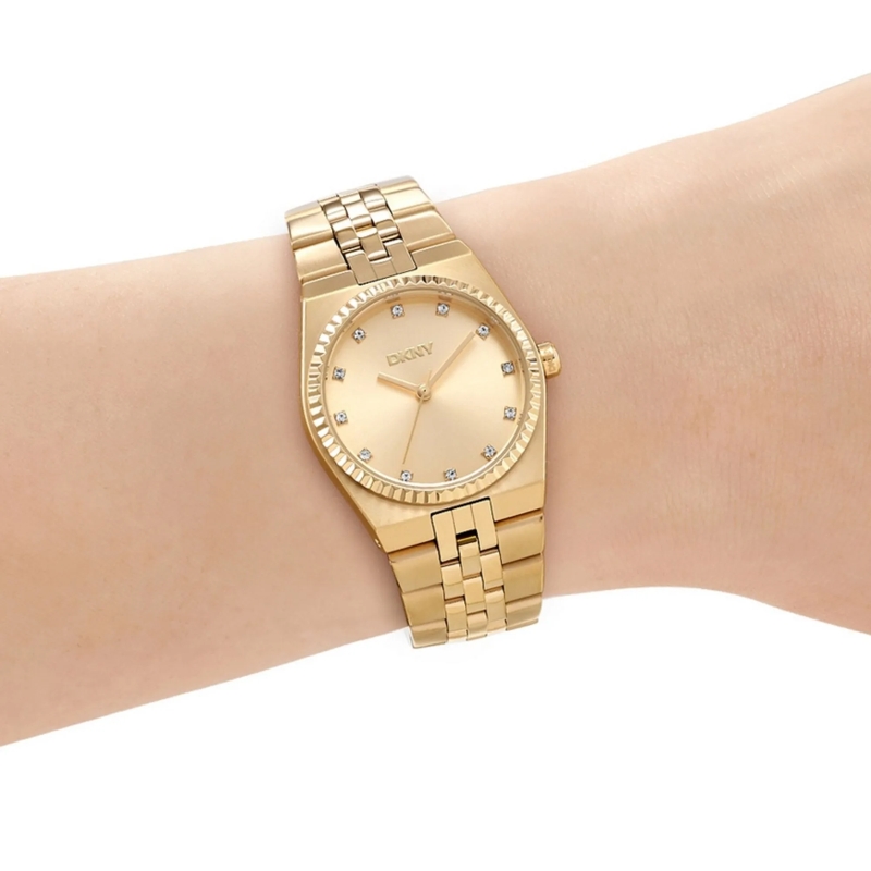 DKNY Quarzuhr Quarzuhr Essentials Watch gold(Image 5)