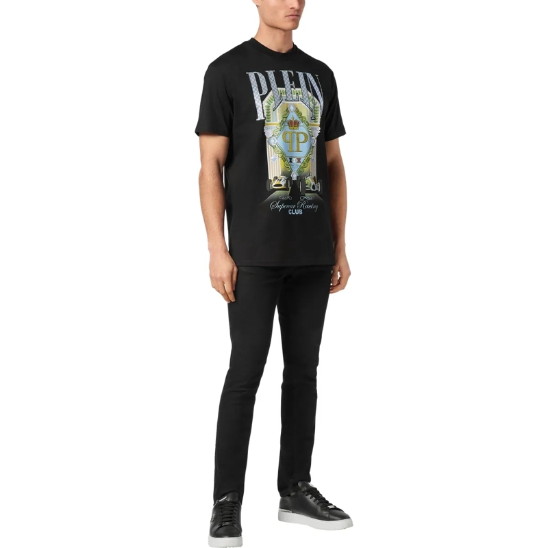 Philipp Plein T-Shirt T-Shirt Racing schwarz(Image 4)