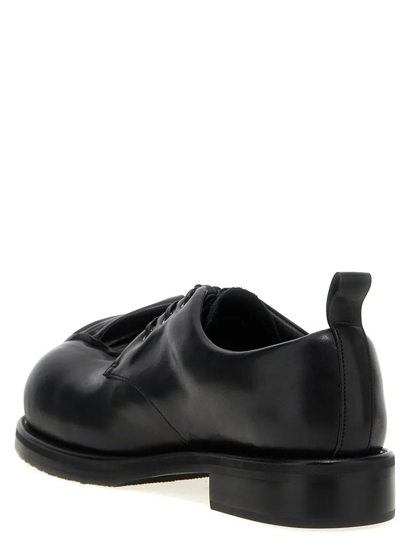Comme des Garcons Gaite Kids Love Lace-Up Shoes Black Chaussures