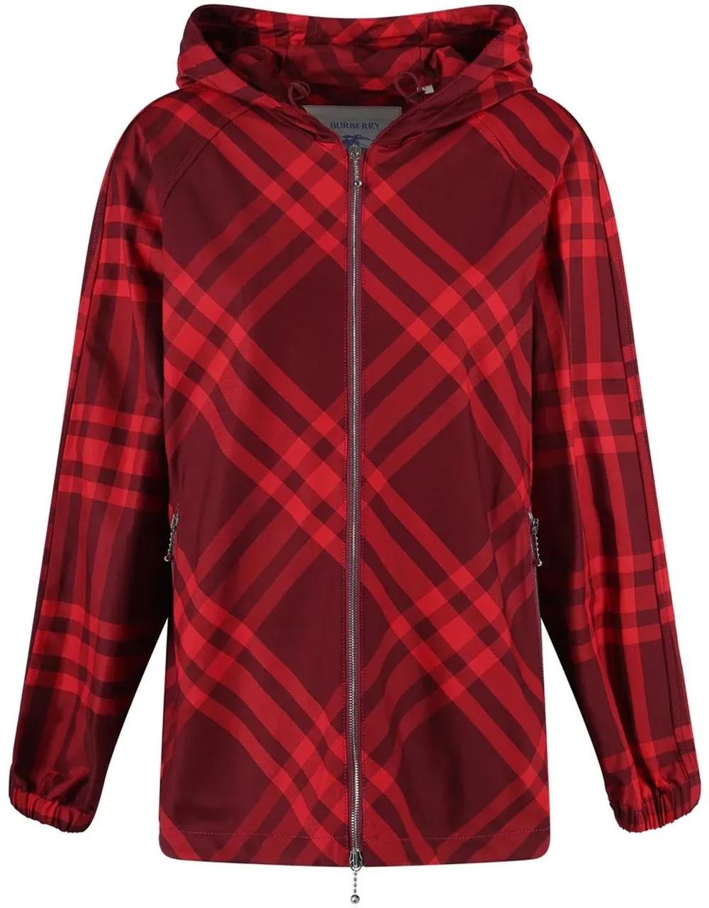 Thumbnail - Burberry - Windbreaker Jacket - Größe M - rot