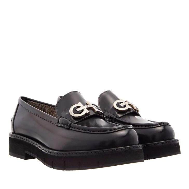 Salvatore ferragamo white loafers outlet