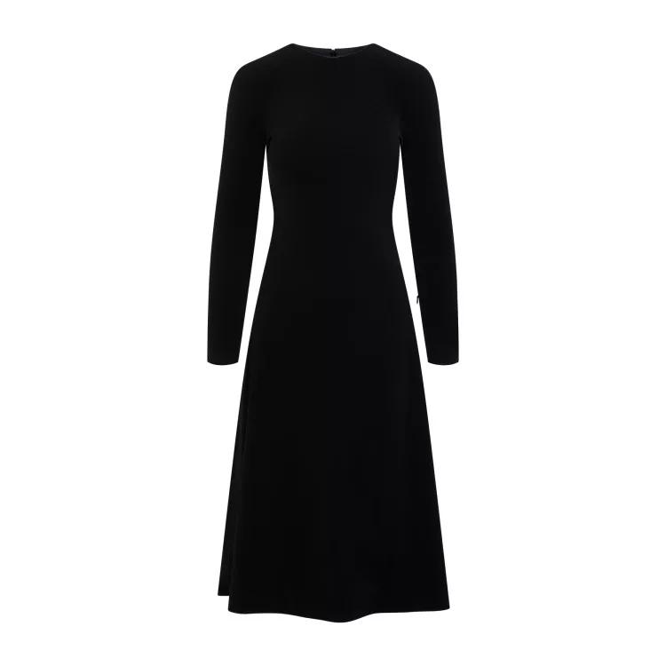 Balenciaga - Black Midi Dress - Größe 36 - black