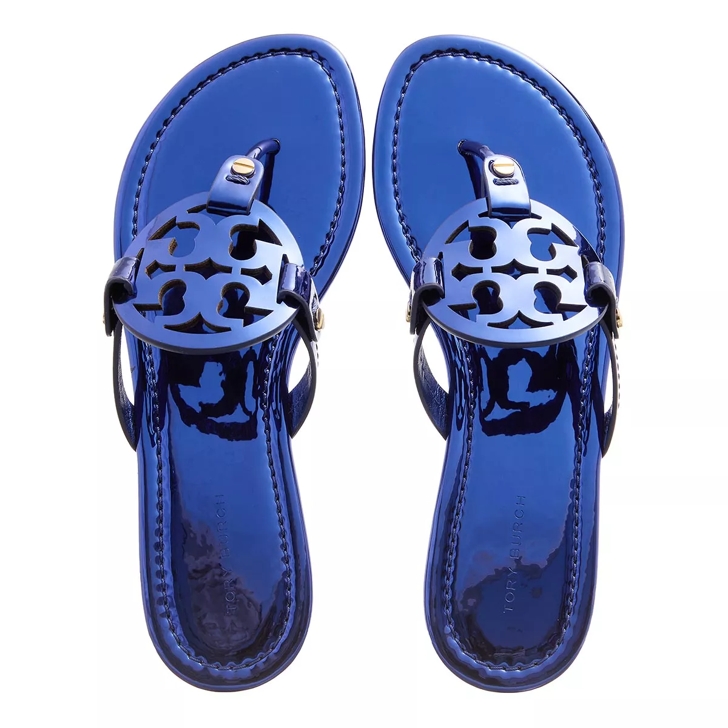 Royal blue tory burch sandals top