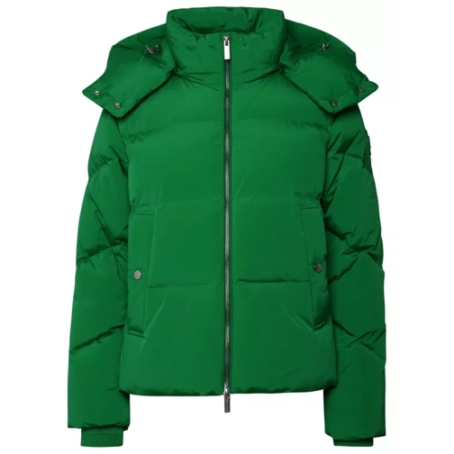 Woolrich Alsea Green Nylon Down Jacket Green 