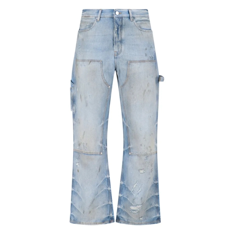 Amiri Jeans Carpenter Jeans Light Blue Denim Blue