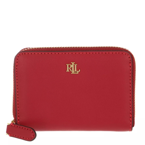 Lauren Ralph Lauren Slim Zip Wallet Small Bright Clay Portemonnaie mit Zip-Around-Reißverschluss