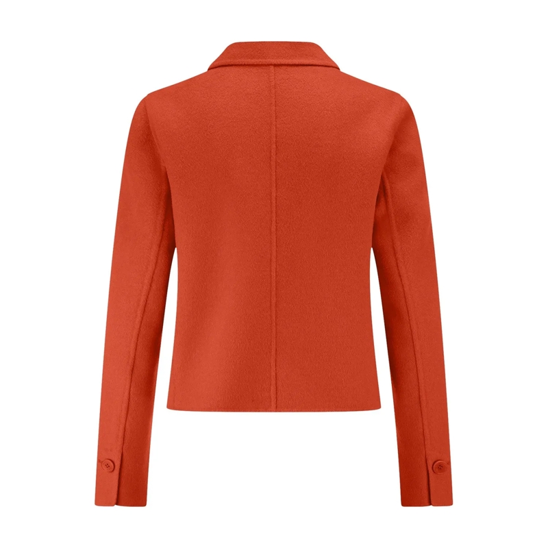Riani Jacke Blazer aus Woll-Mix orange(Image 2)