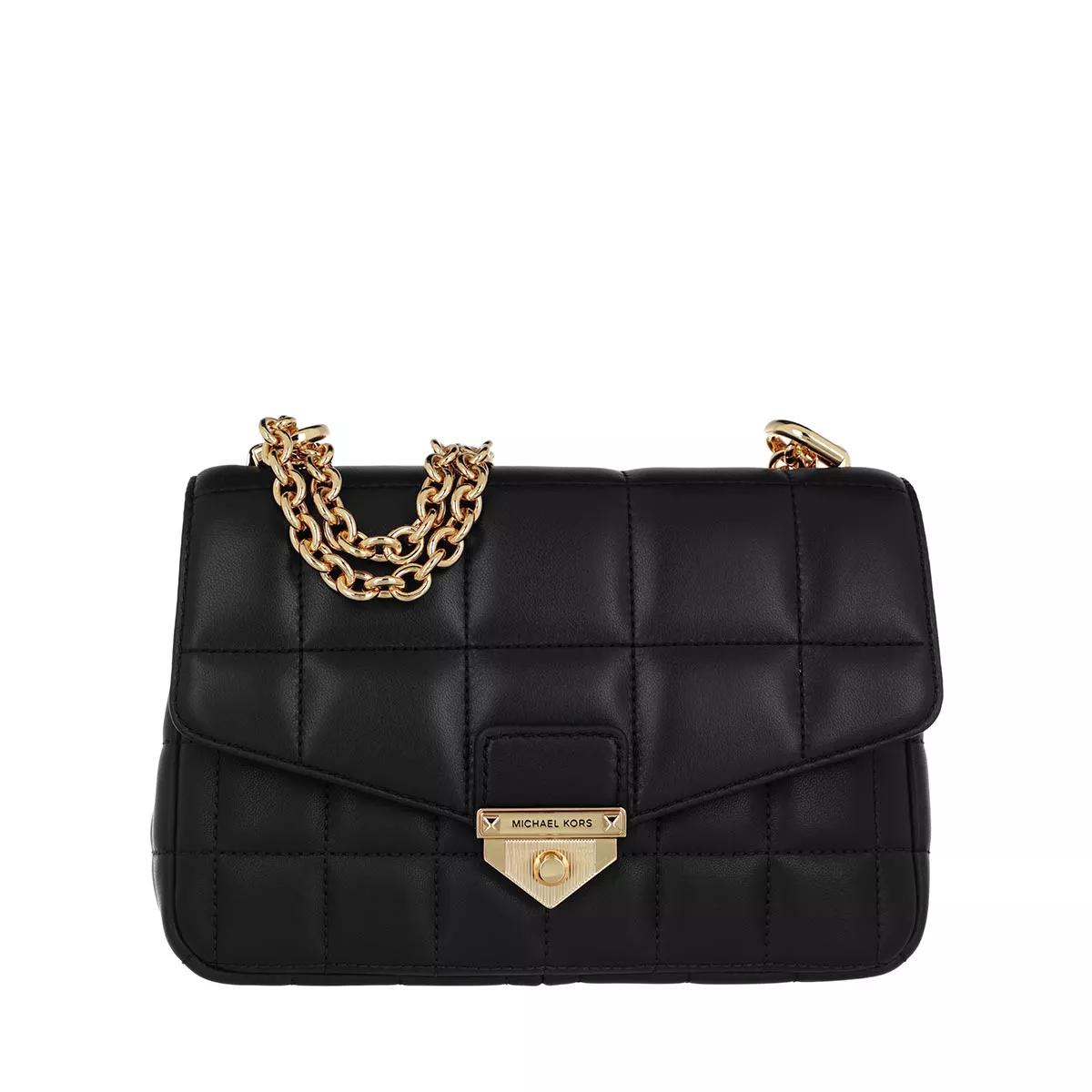 Michael Kors Large Chain Shoulder Black Sac bandouli re