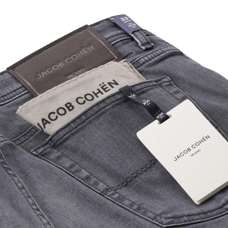 Jacob Cohen Jeans Slim-Fit Jeans Scott grau(Image 4)