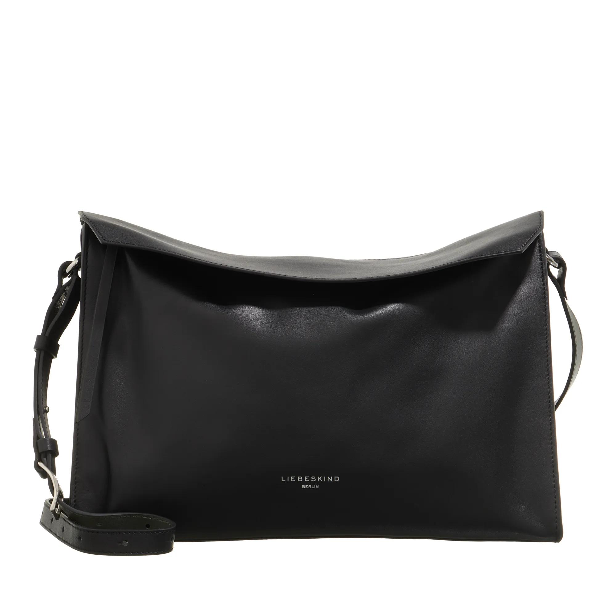 Liebeskind Berlin Hobo Bag - Lora Calf Optic - Gr. unisize - in Schwarz - für Damen