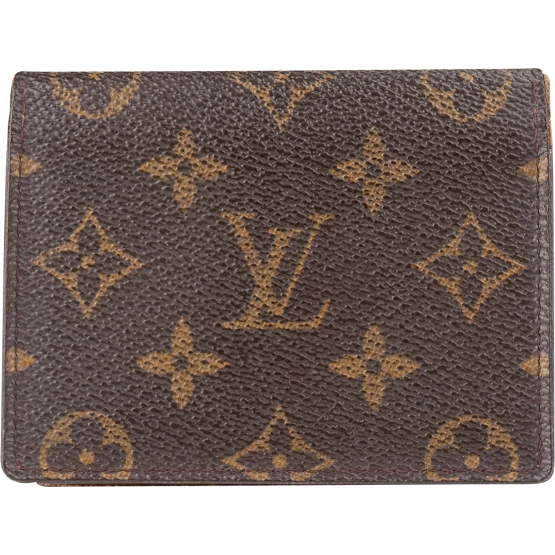 Louis Vuitton Geldbörse Louis Vuitton Canvas Monogram Cardholder braun
