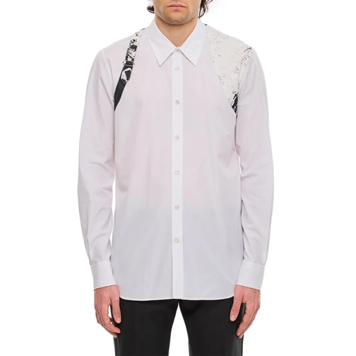 Alexander McQueen Chemises Printed Shirt White