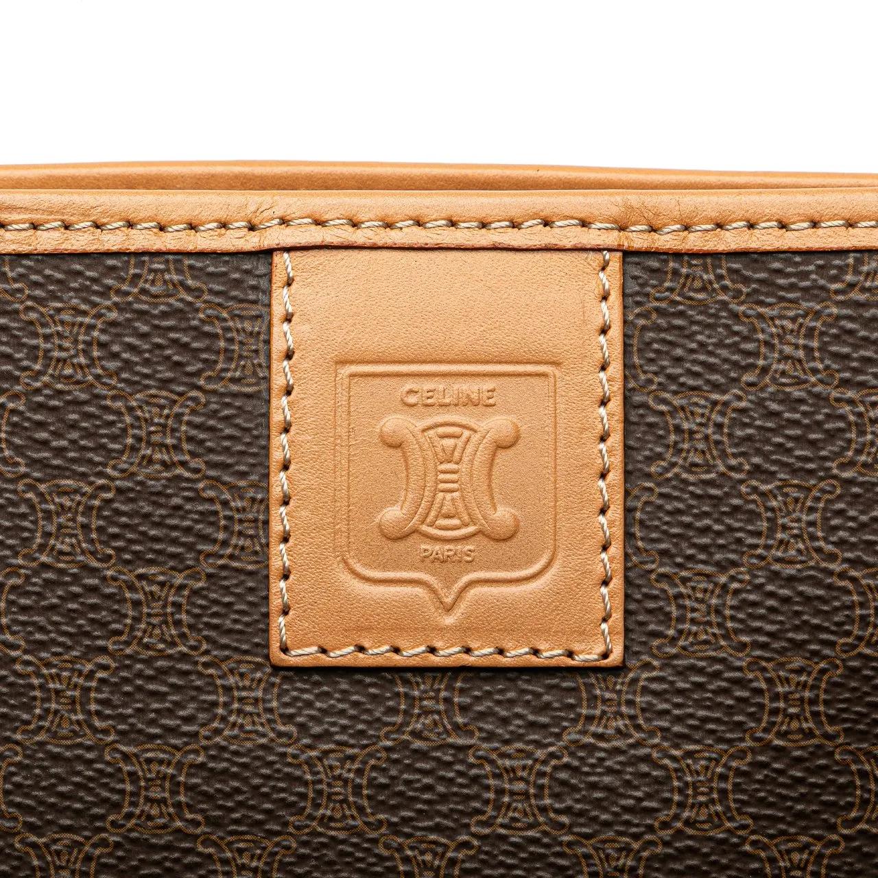 Thumbnail - Celine Clutches - Macadam Coated Canvas Clutch - Gr. unisize - in Braun - für Damen