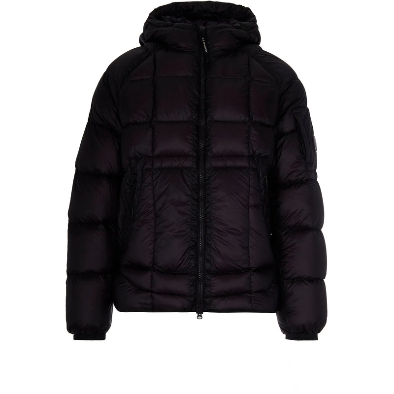 CP Company Daunenjacke Quilted Insulated Down Jacket With Hood Schwarz(Image 17)