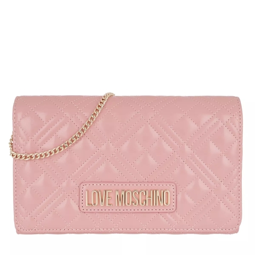 Love Moschino Quilted Handle Bag Cipria Crossbody Bag