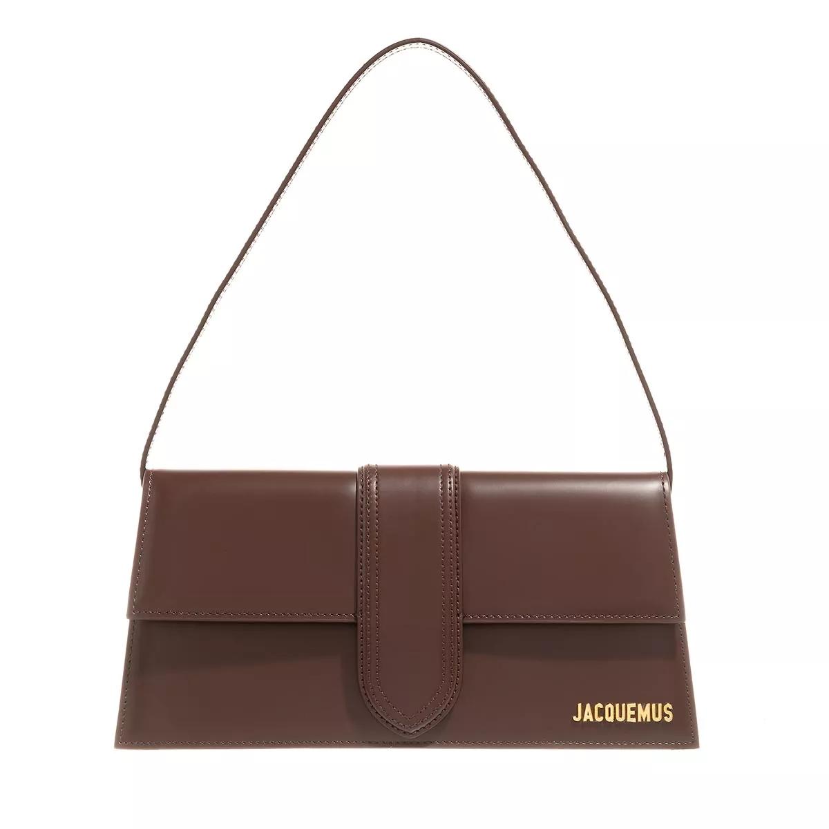 Jacquemus Crossbody Bags - Le Bambino long Long flap bag - Gr. unisize - in Braun - für Damen