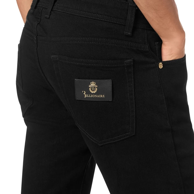 BILLIONAIRE Jeans mit geradem Bein Jeans Regular Fit schwarz(Image 4)