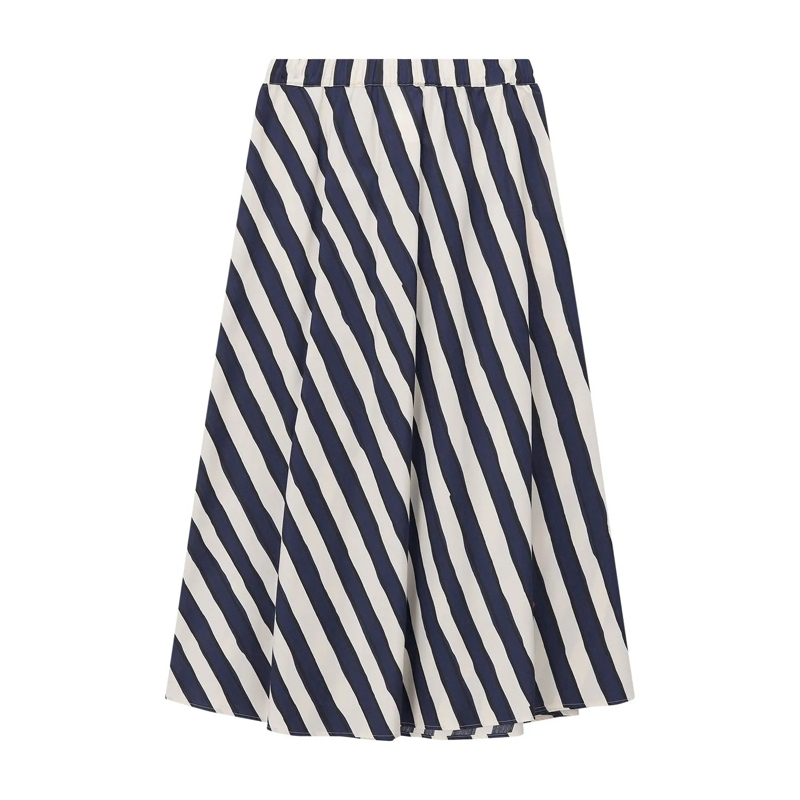 WEEKEND Max Mara Maxirok Midirock Uomo mit Muster mehrfarbig(Image 5)