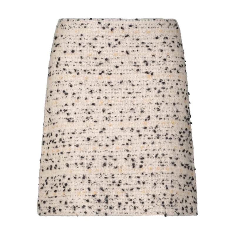 Fabiana Filippi Minirock Minirock aus Woll-Mix Beige