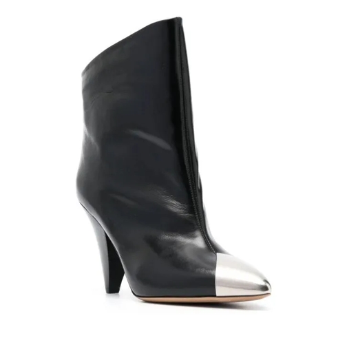 Isabel Marant Black Lapio Booties Black Stiefelette