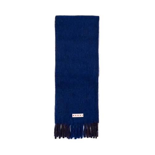 Marni Lichtgewicht Sjaal Wool Scarf Blue